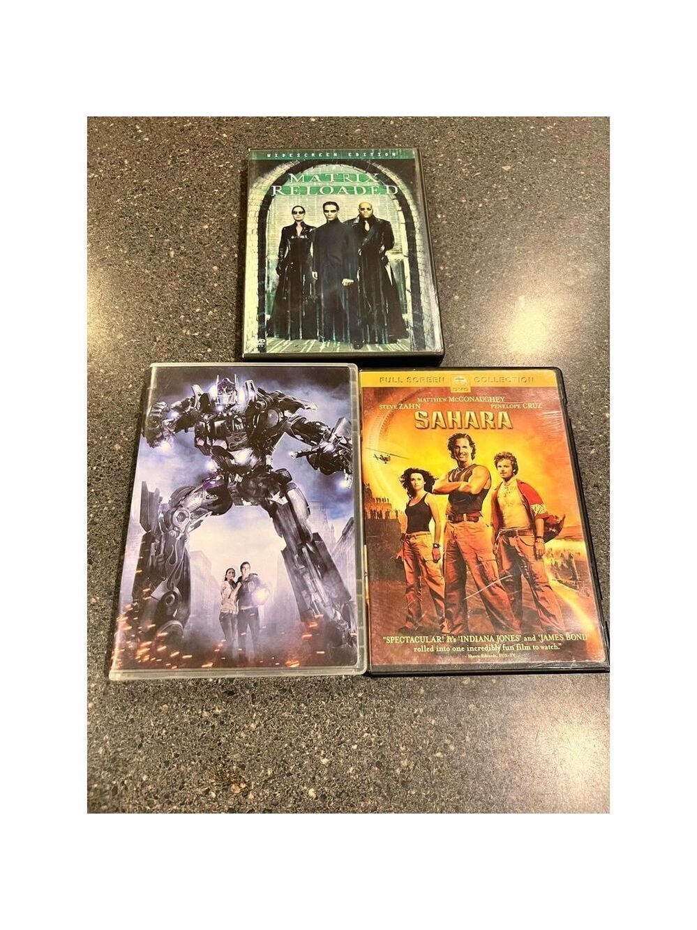 MATRIX, Transformers, Sahara DVD bundle - Picture 2 of 7